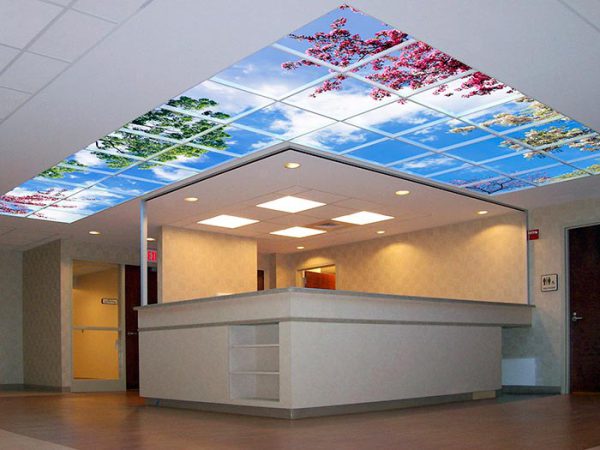 استفاده از سقف کاذب ترکیبی در یک بیمارستان